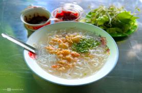 Bún tôm - món ăn sáng yêu thích của người Bình Định