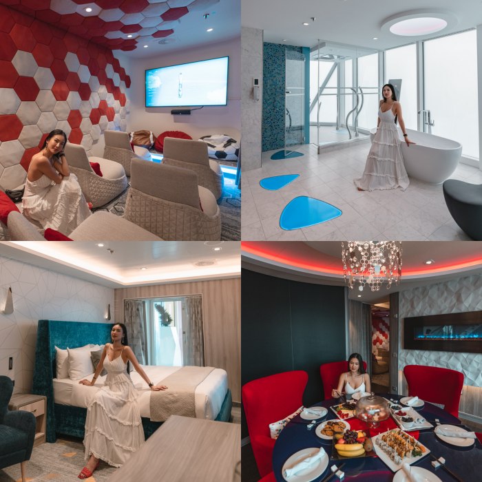 Các tiện nghi đẳng cấp của hạng phòng VIP trên du thuyền 