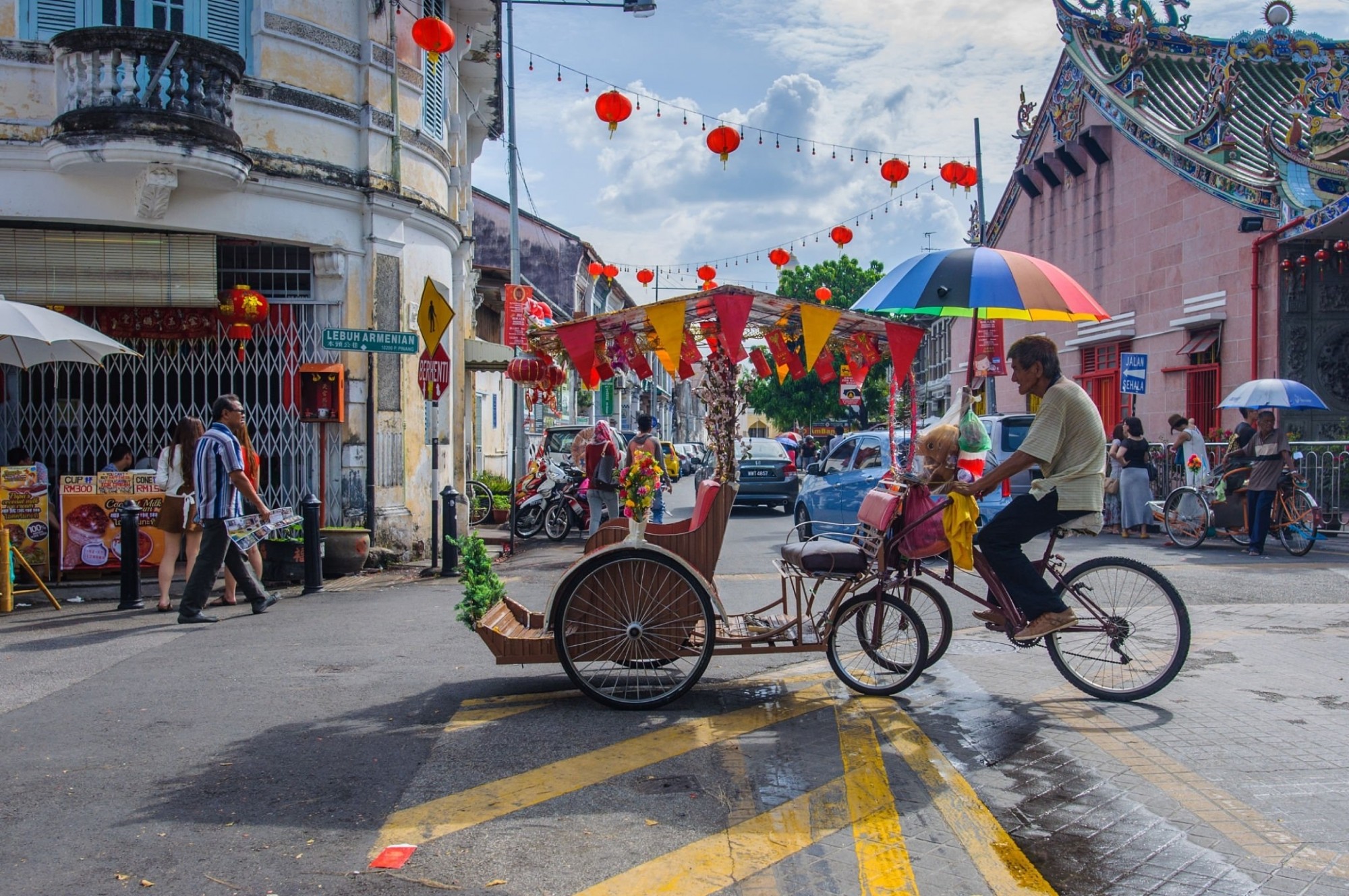 Sự đa dạng về văn hóa tạo nên vẻ đẹp riêng của Penang